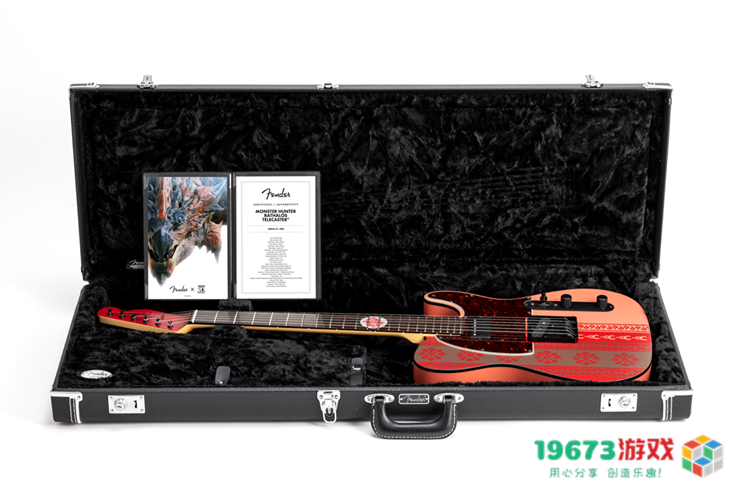 FENDER 推出怪物猎人“火龙”联名款 TELECASTER® 电吉他 向传奇的“空之王者”致敬
