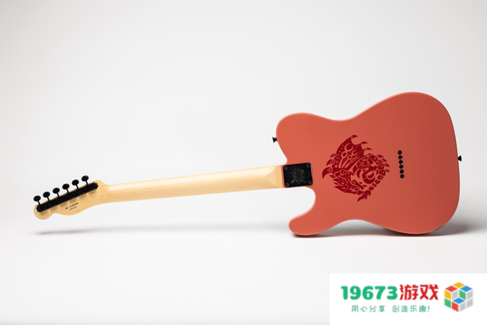 FENDER 推出怪物猎人“火龙”联名款 TELECASTER® 电吉他 向传奇的“空之王者”致敬