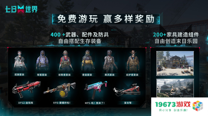成为世界的脉搏！ 《七日世界》今日开启PC端全球公测！