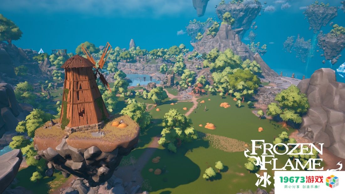 大世界沙盒生存ARPG《冰封之焰》将在上架时加入中文支持