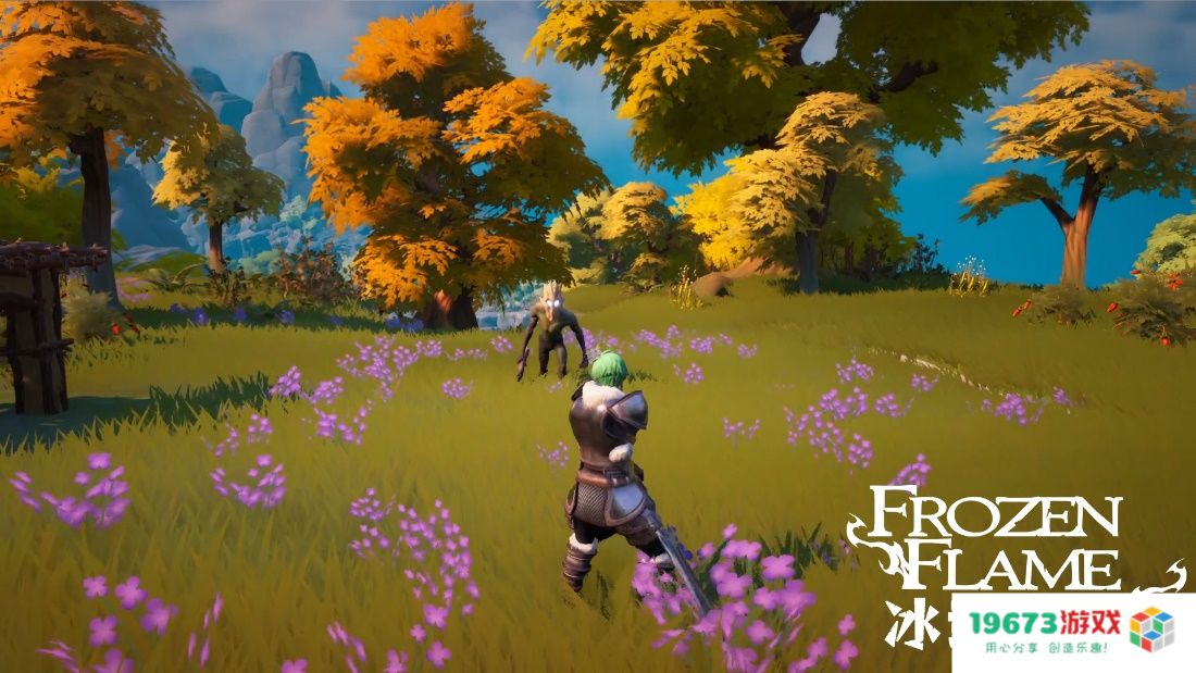 大世界沙盒生存ARPG《冰封之焰》将在上架时加入中文支持