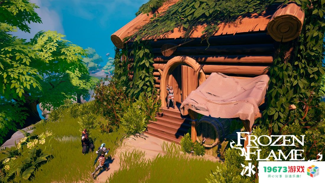 大世界沙盒生存ARPG《冰封之焰》将在上架时加入中文支持