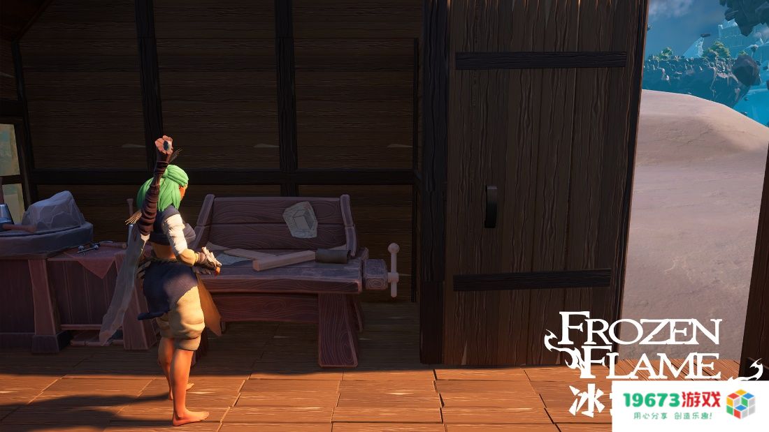 大世界沙盒生存ARPG《冰封之焰》将在上架时加入中文支持