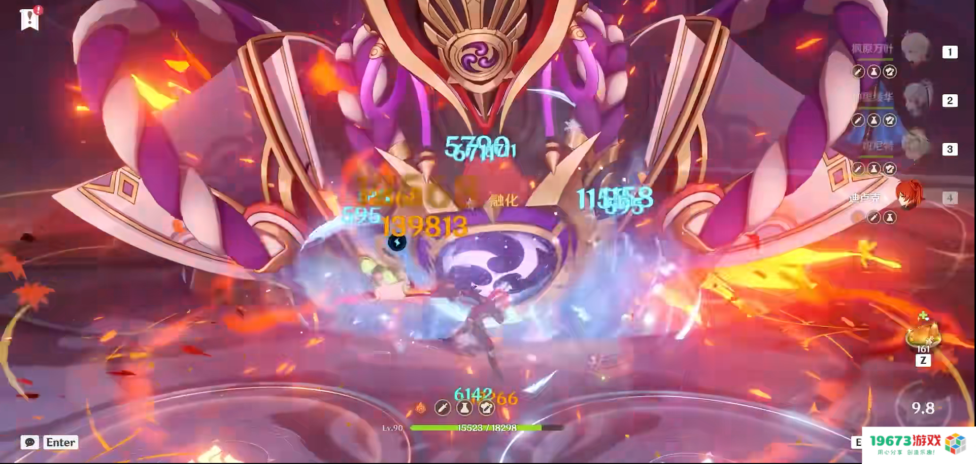 散兵周本难打？原神玩家全角色毕业练度极速通关，重现魔神战争