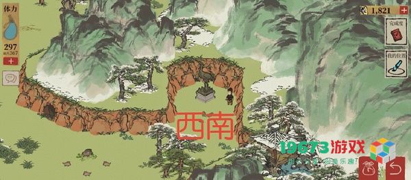 江南百景图徽州探险铜鹤雕像转动方向是什么 徽州探险铜鹤雕像转动方向介绍