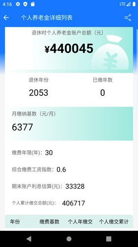 养老金计算器APP免费下载-养老金计算器全面版本下载