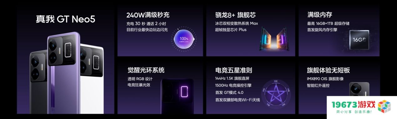 240W满级秒充真我GTNeo5售价2499元起