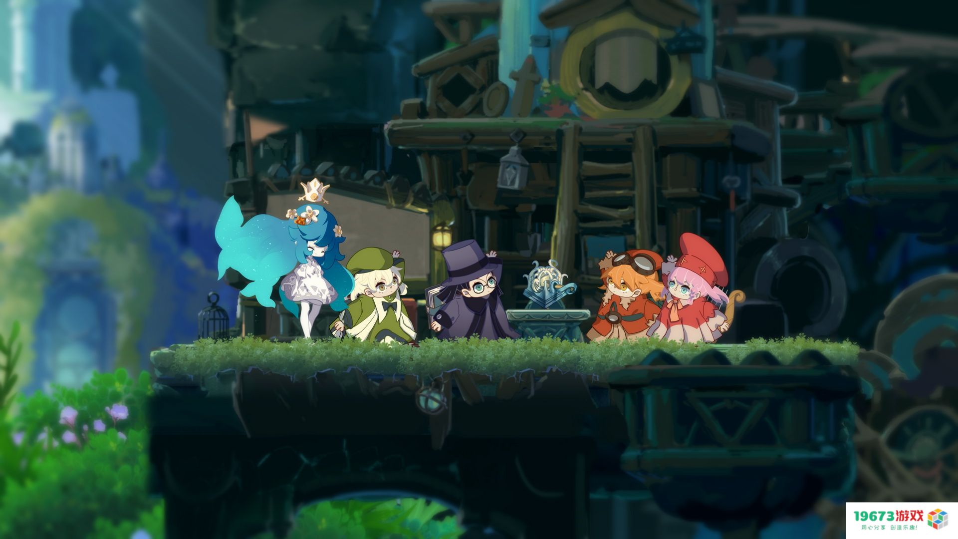 横版动作射击游戏《微光之镜》正式发售