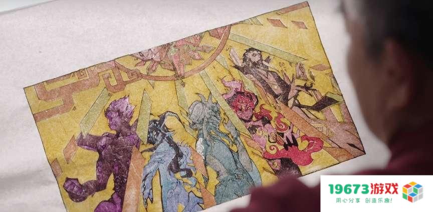 原神非遗计划长啥样？木板年画刻印夜叉故事，用游戏铭记历史技艺