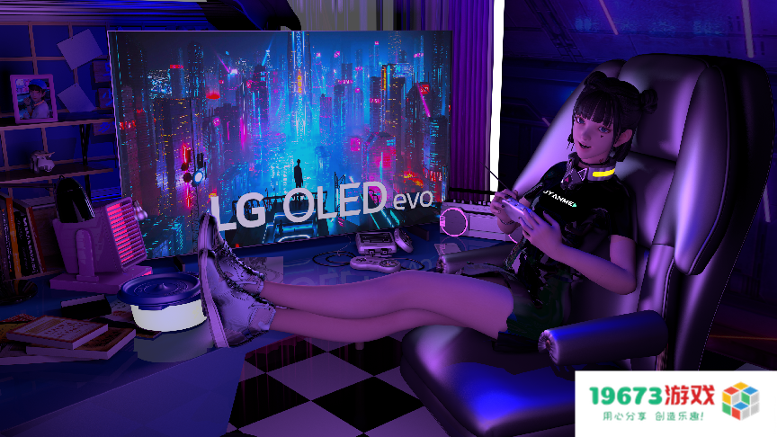 LG C2游戏电视跨圈层刷屏 开创“突破二次元 开机即现场”沉浸式体验